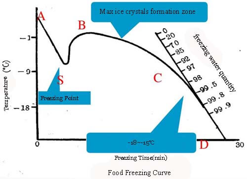 food freezing curve