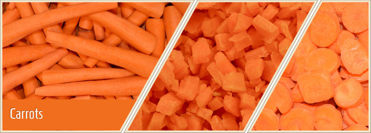 fresh cut carrot products