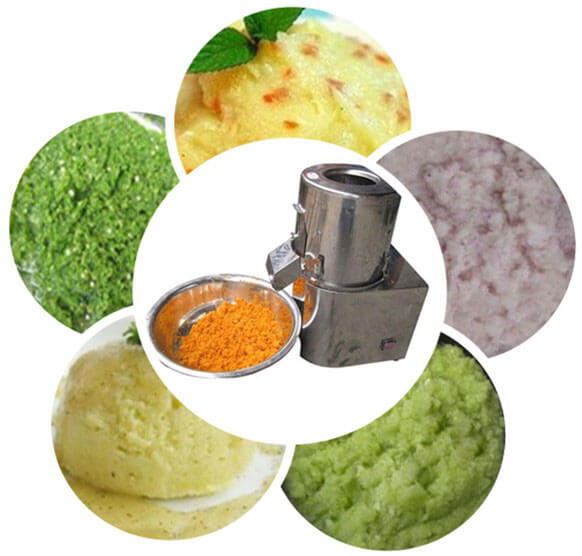 vegetable grinding machine applications for making vegetable fruit paste
