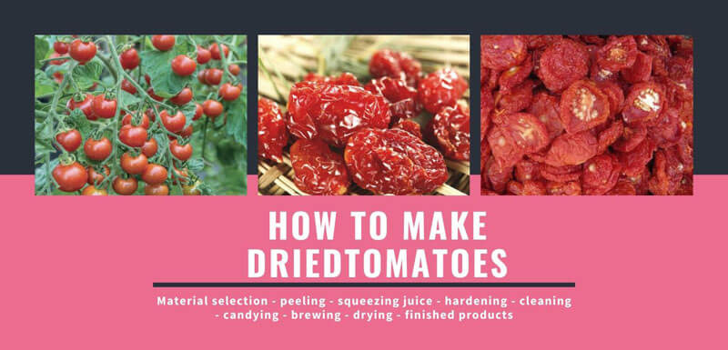 how to make dried tomatoes