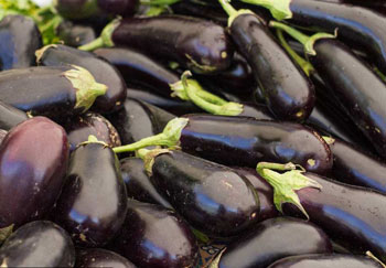 how to process eggplants